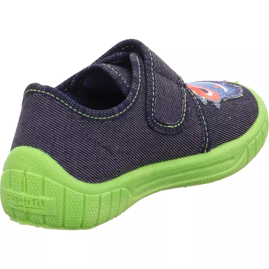 superfit Hausschuh Bill blau (mittel)
