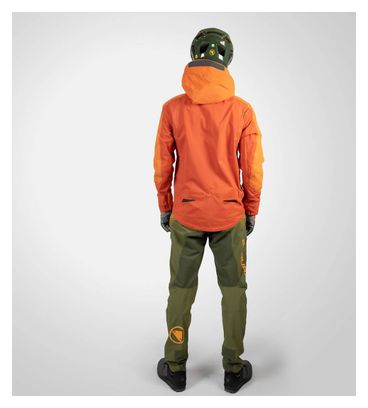 Veste Imperméable Endura MT500 II Orange