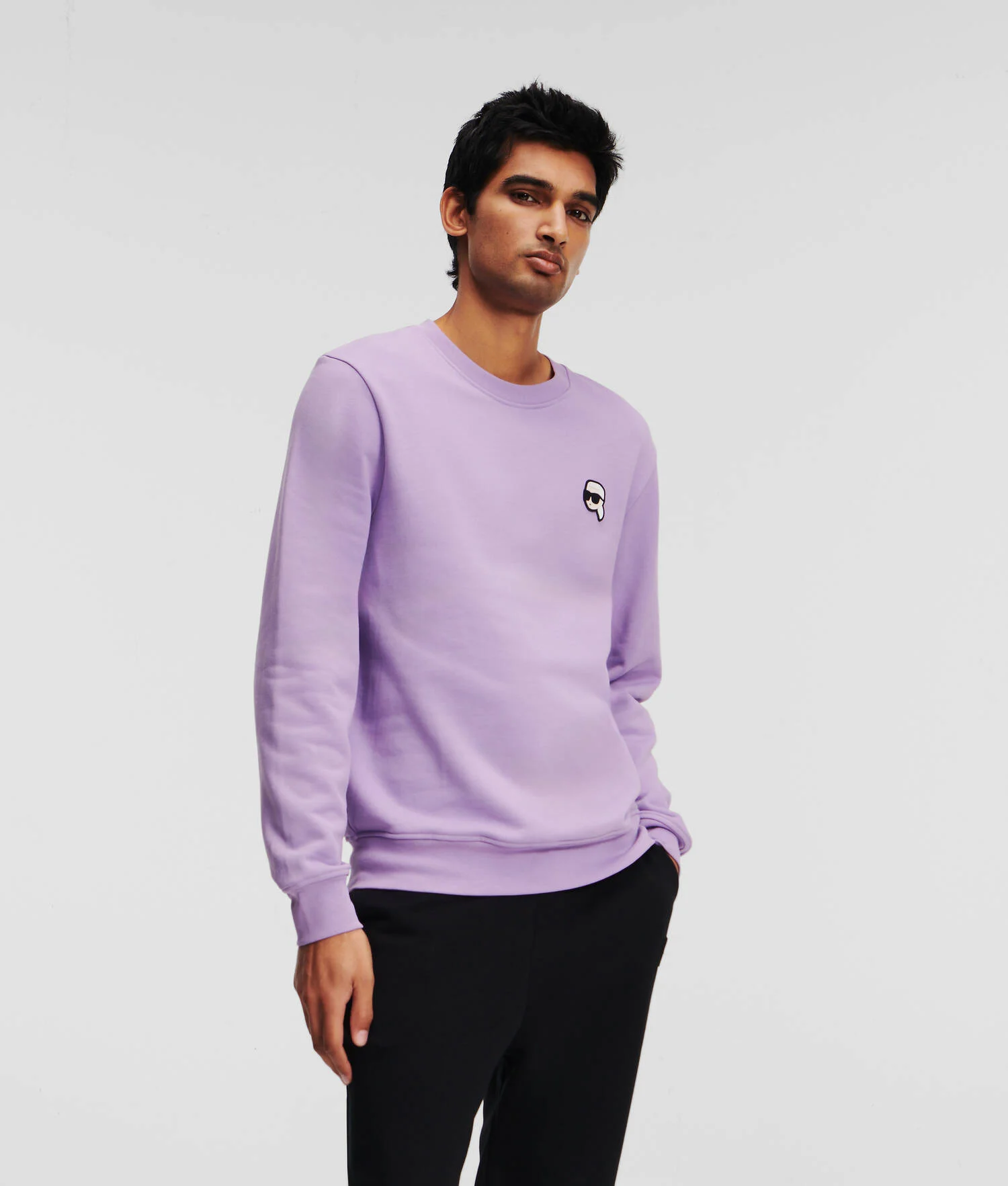 SWEAT-SHIRT AVEC EMPIÈCEMENT KARL IKONIK