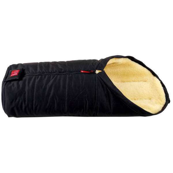 KaiserKaiser   Lammfell Kinderwagen Fusssack Iglu black