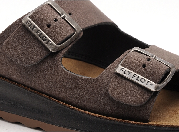 Flyflot mules et sabots homme fity marron