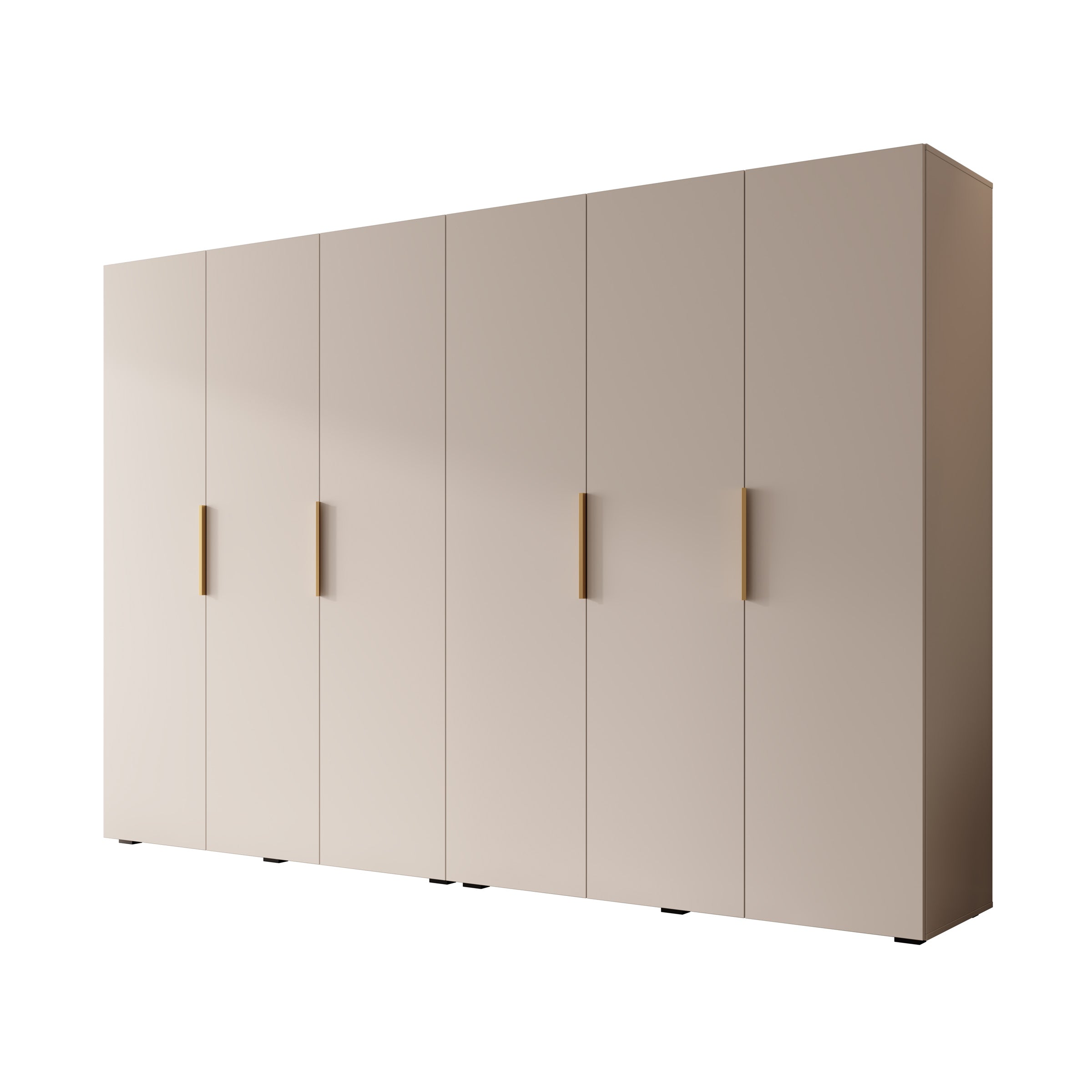 Marquesa - Kledingkast - Beige - 300x50x202 cm