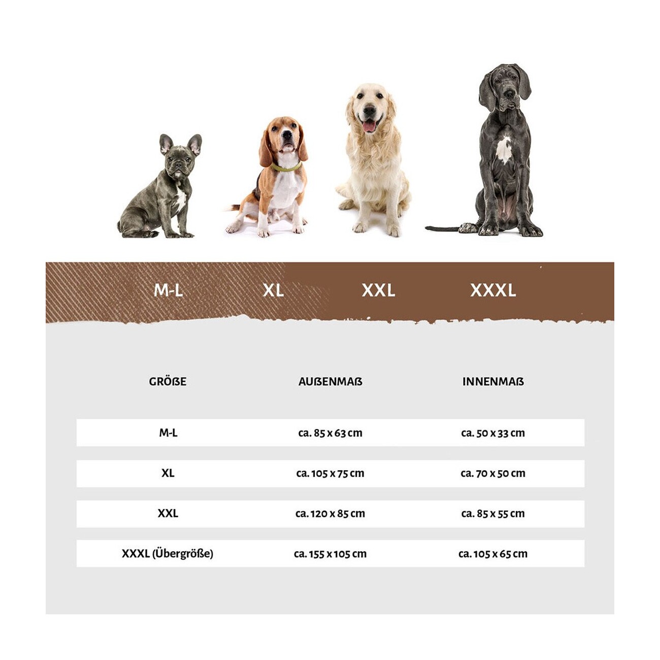 Knuffelwuff orthopädisches Hundebett aus Kunstleder Lovelock bordeaux M-L