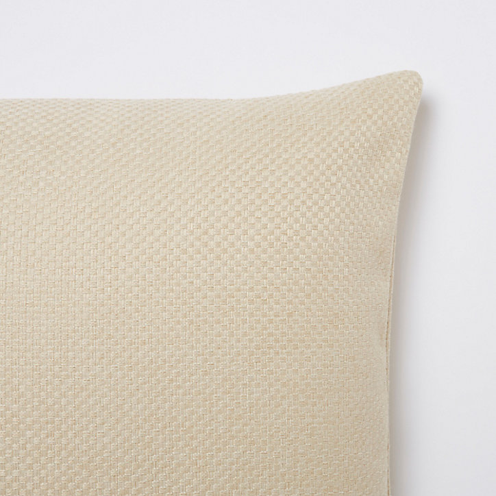 Coussin GoodHome Kosti beige 45 x 45 cm