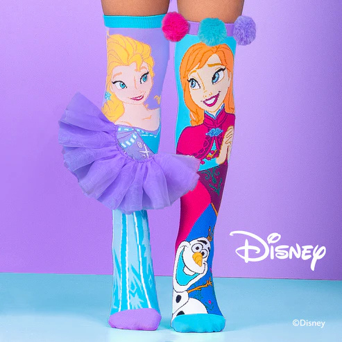 Elsa & Anna socks 6 yr t/m volw