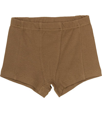 Minymo Boxershorts - 3-pak - Brun/Parisian Night m. Hunde