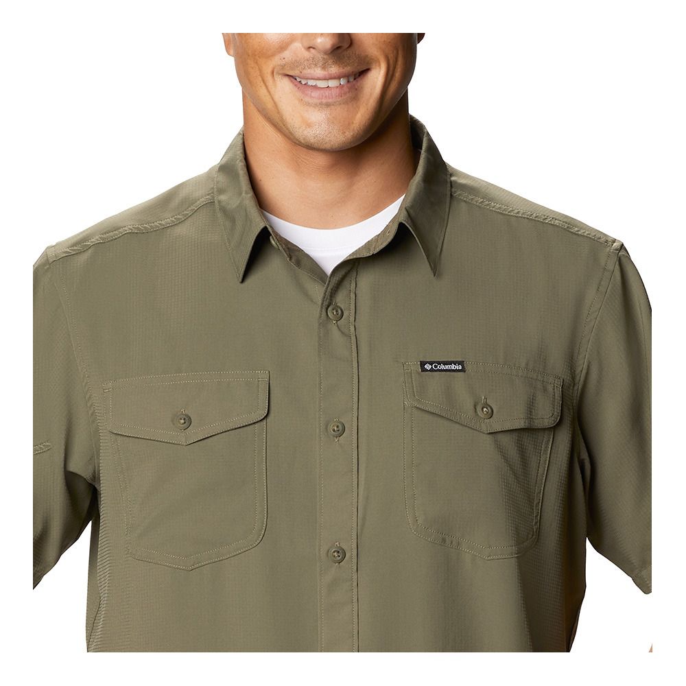 Columbia UTILIZER II SOLID - Chemise Homme stone green