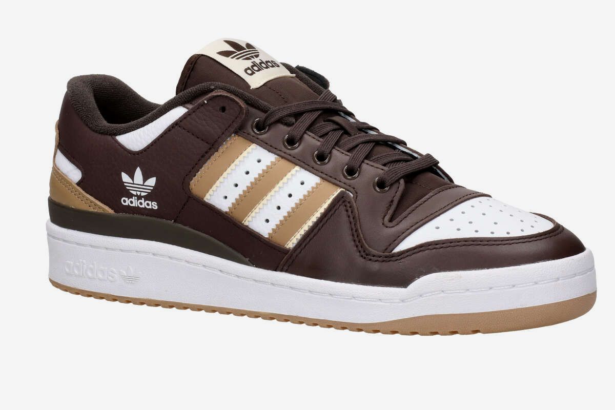 adidas Skateboarding Forum 84 Low ADV Schuh (deep brown ecrtin white)
