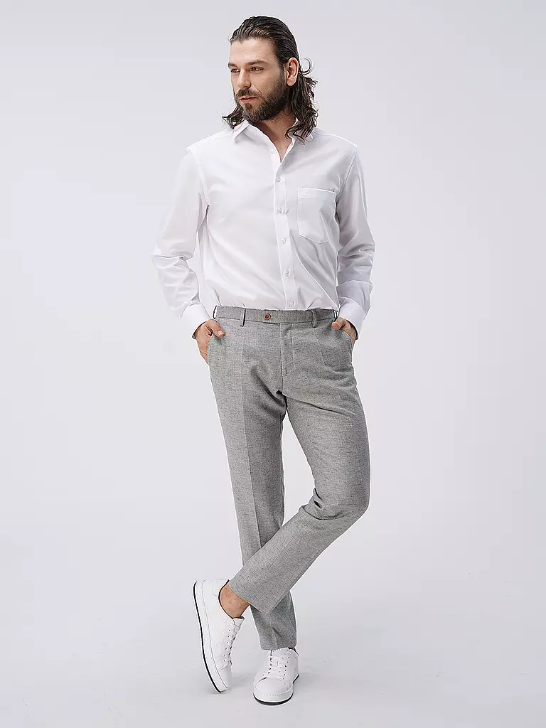 OLYMP Hemd Modern Fit  weiss