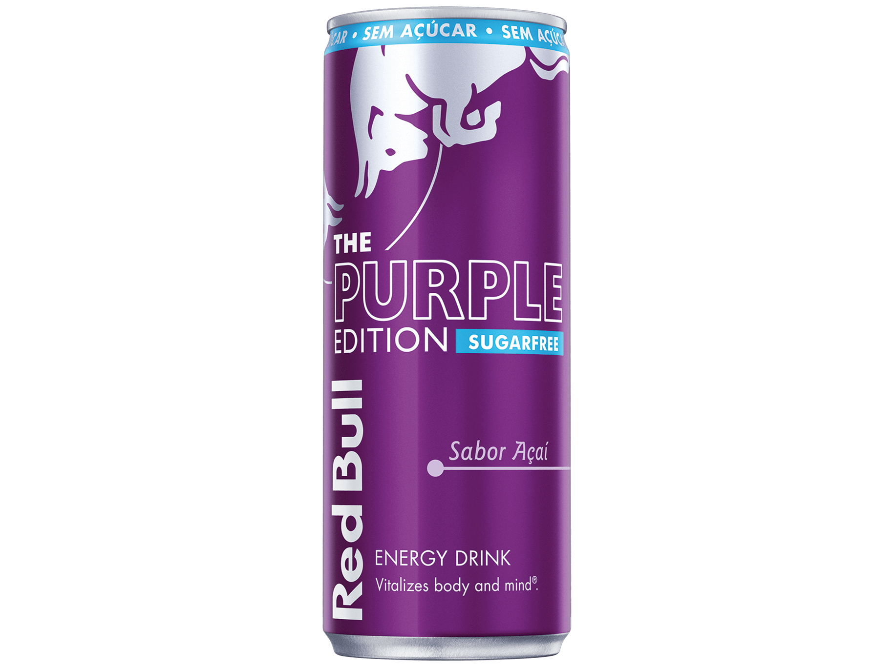 BEBIDA ENERGÉTICA RED BULL SUGAR FREE AÇAÍ EDITION 0.25L