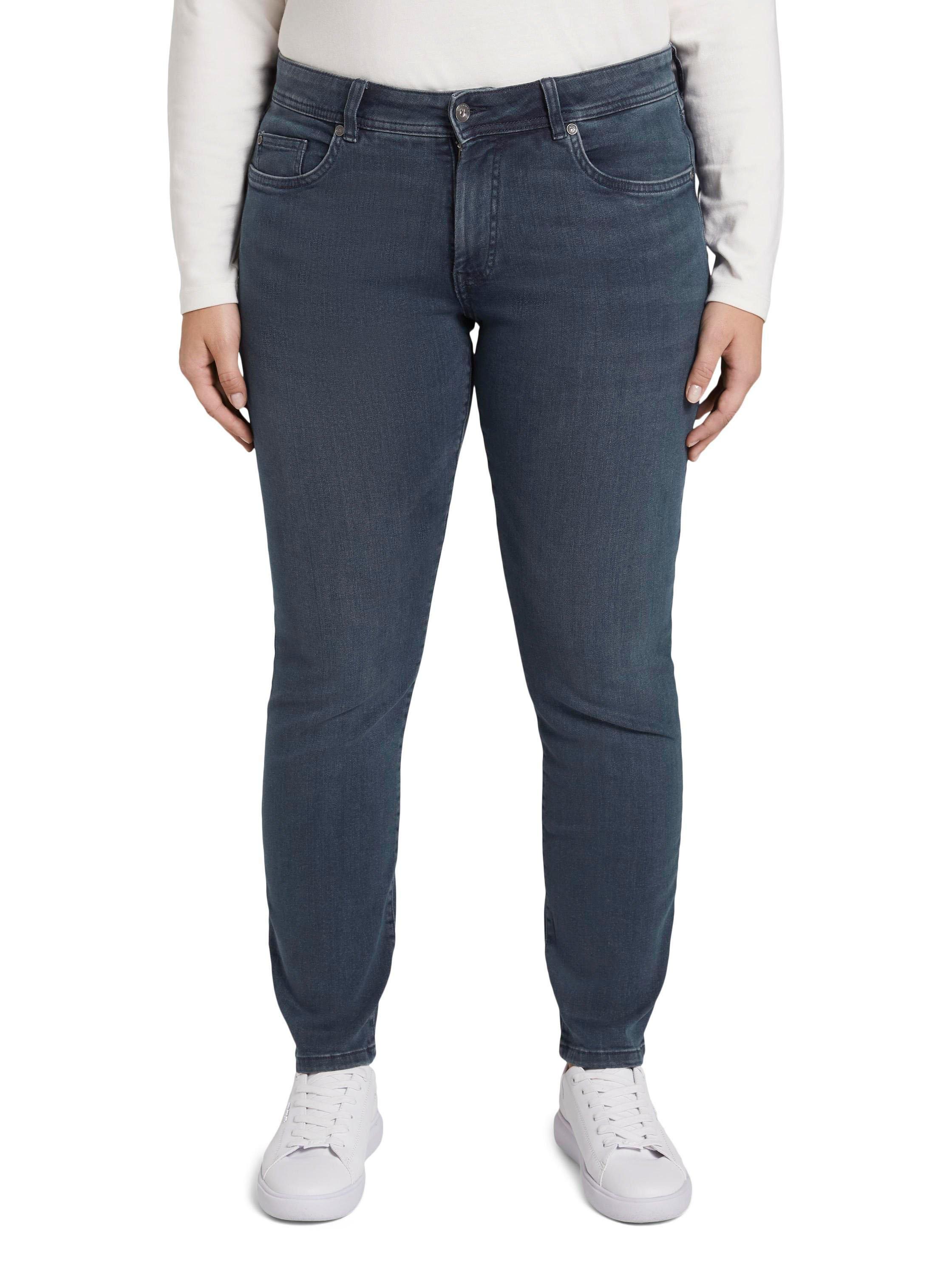 Slim Jeans mit Shaping-Effekt am Bauch