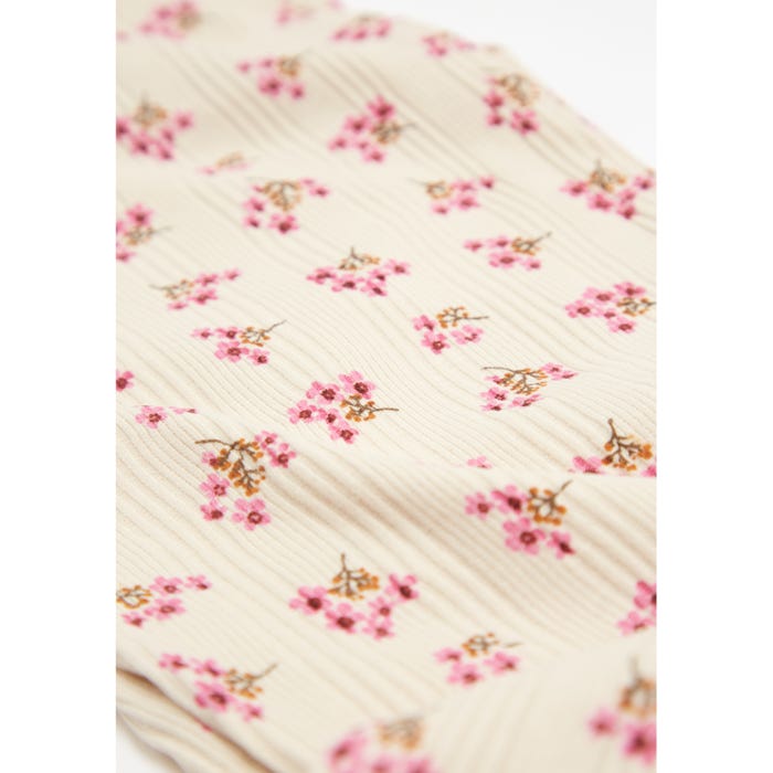 inSua-Kids pyjama rib bloemen