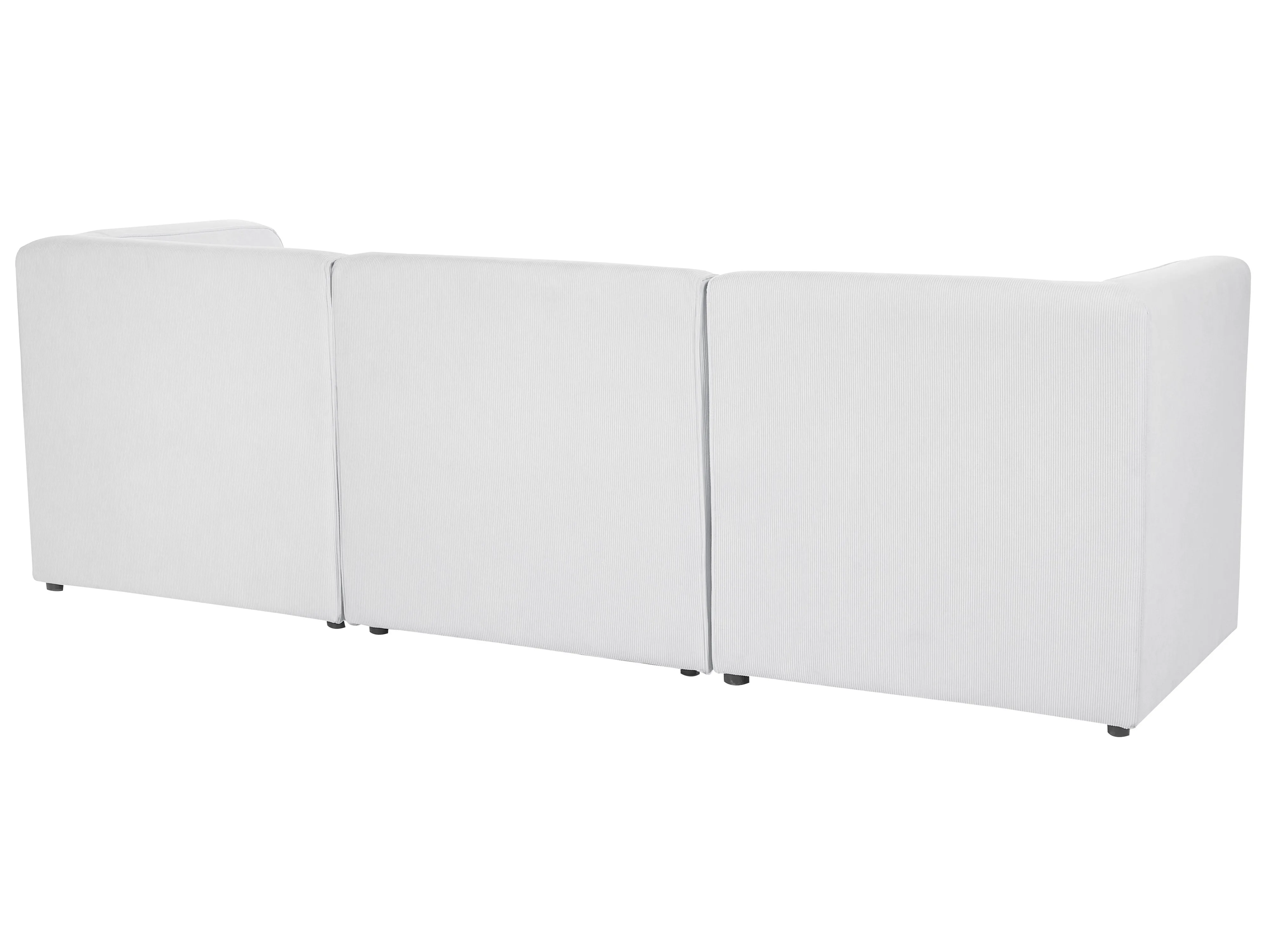 Modulaire bank 3-zits LEMVIG Corduroy Gebroken wit