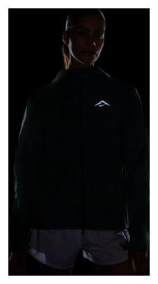 Veste imperméable Nike Trail Bleu Femme