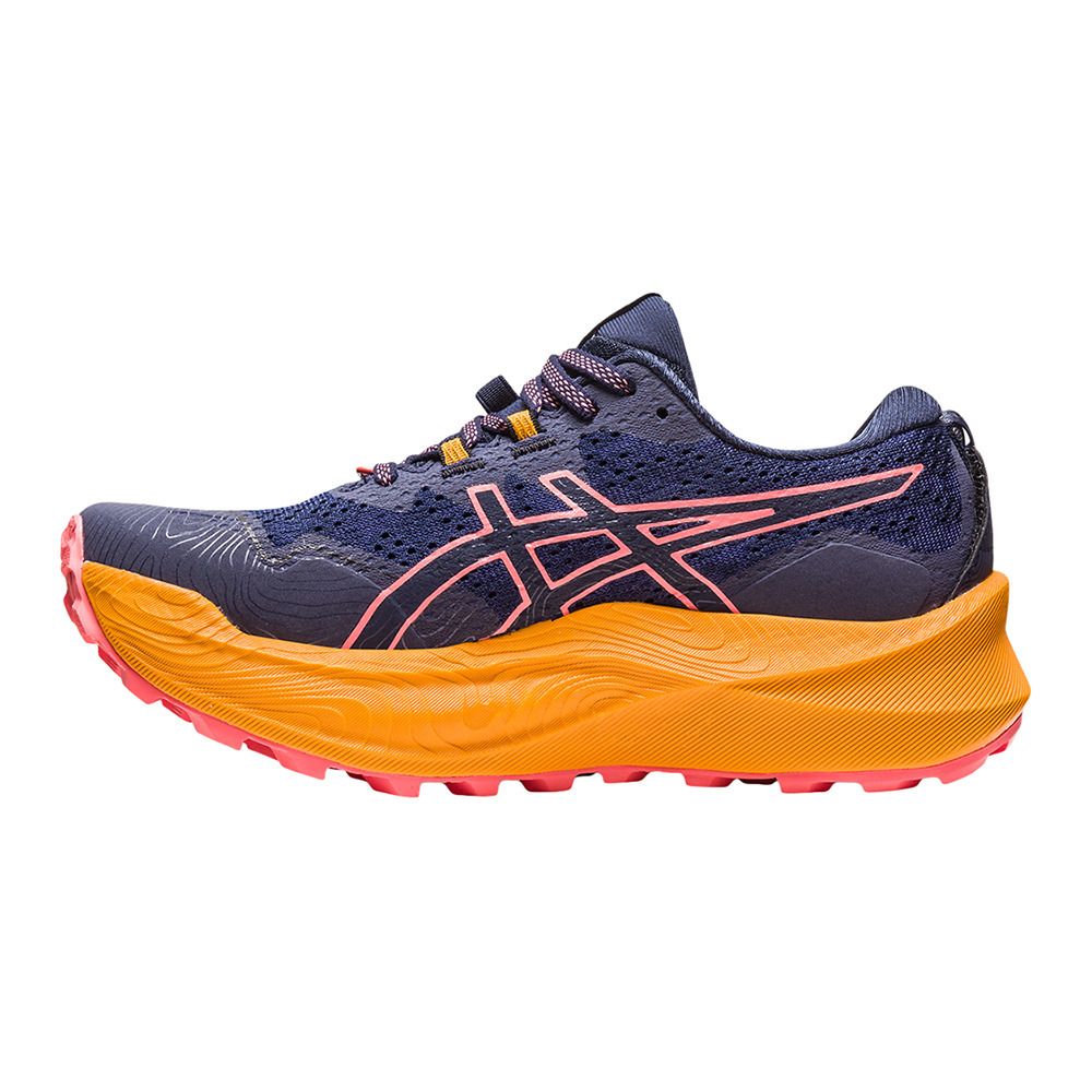 Asics TRABUCO MAX™ 2 - Chaussures trail Femme midnight/papaya