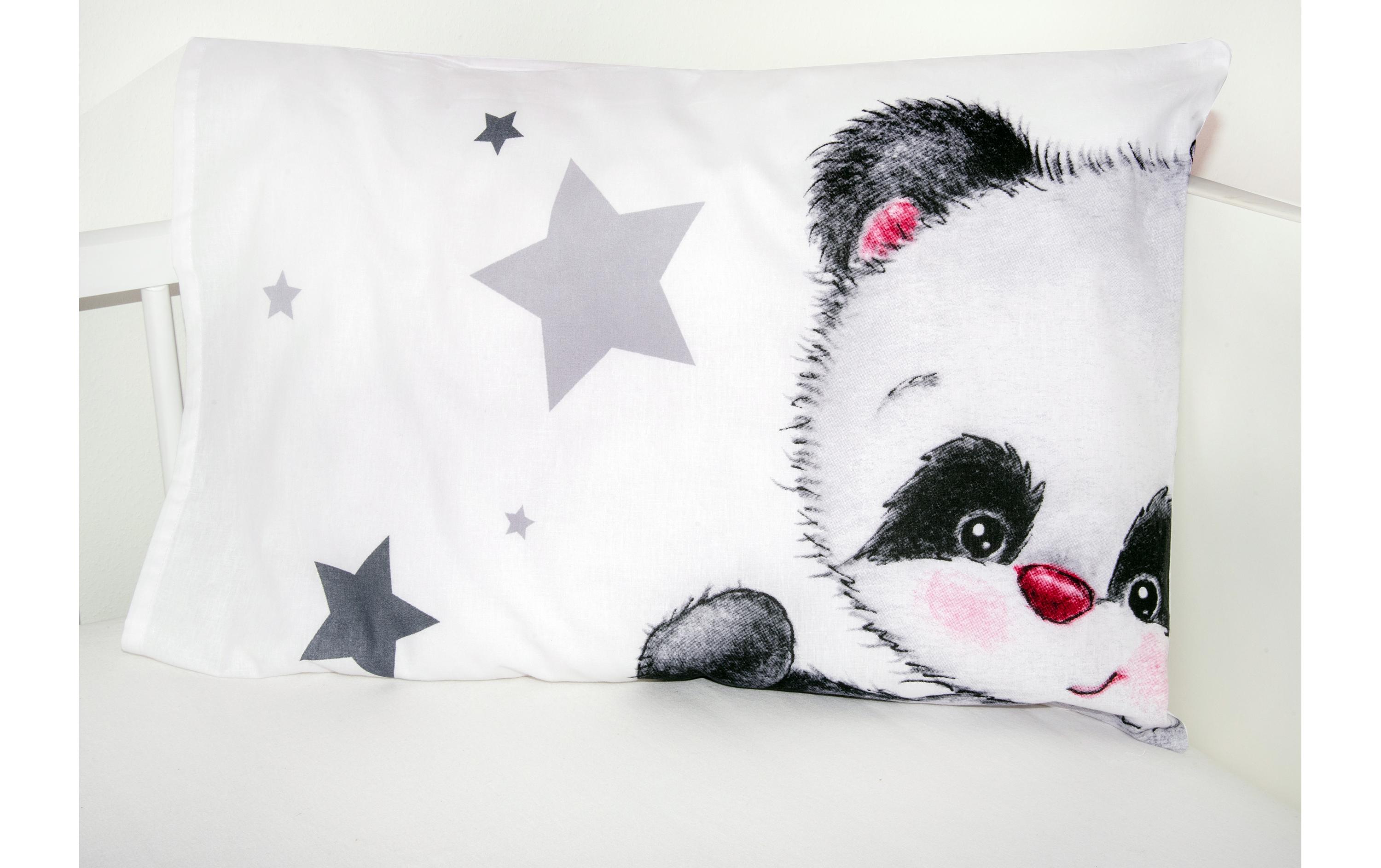 Kinderbettwäsche Panda 100 x 135 cm + 40 x 60 cmBettwäsche für Kinder