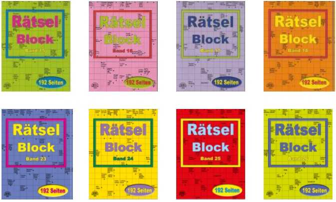 Rätselblock 192S. vers. Titel