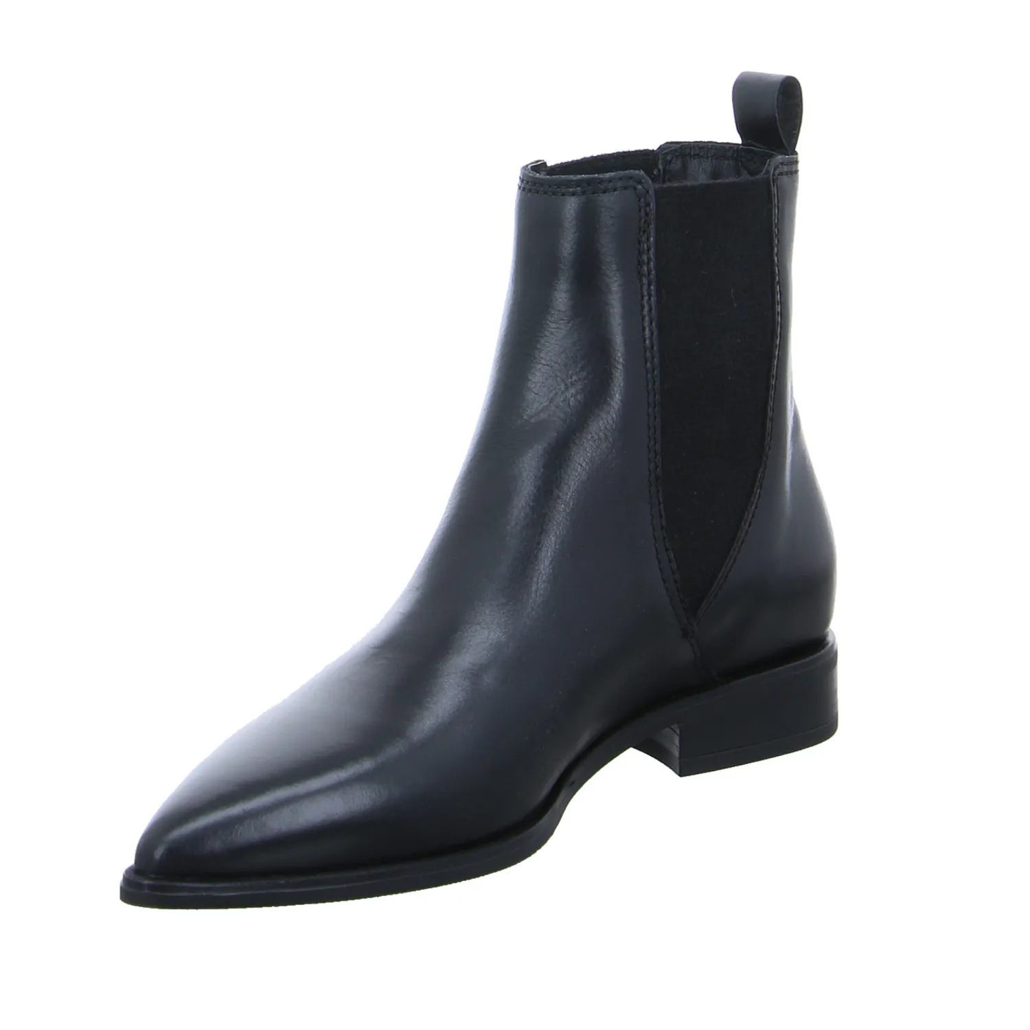 MJUS Boot Schwarz Leder