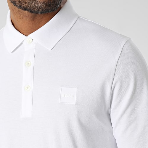 Polo Manches Longues 50472681 Blanc
