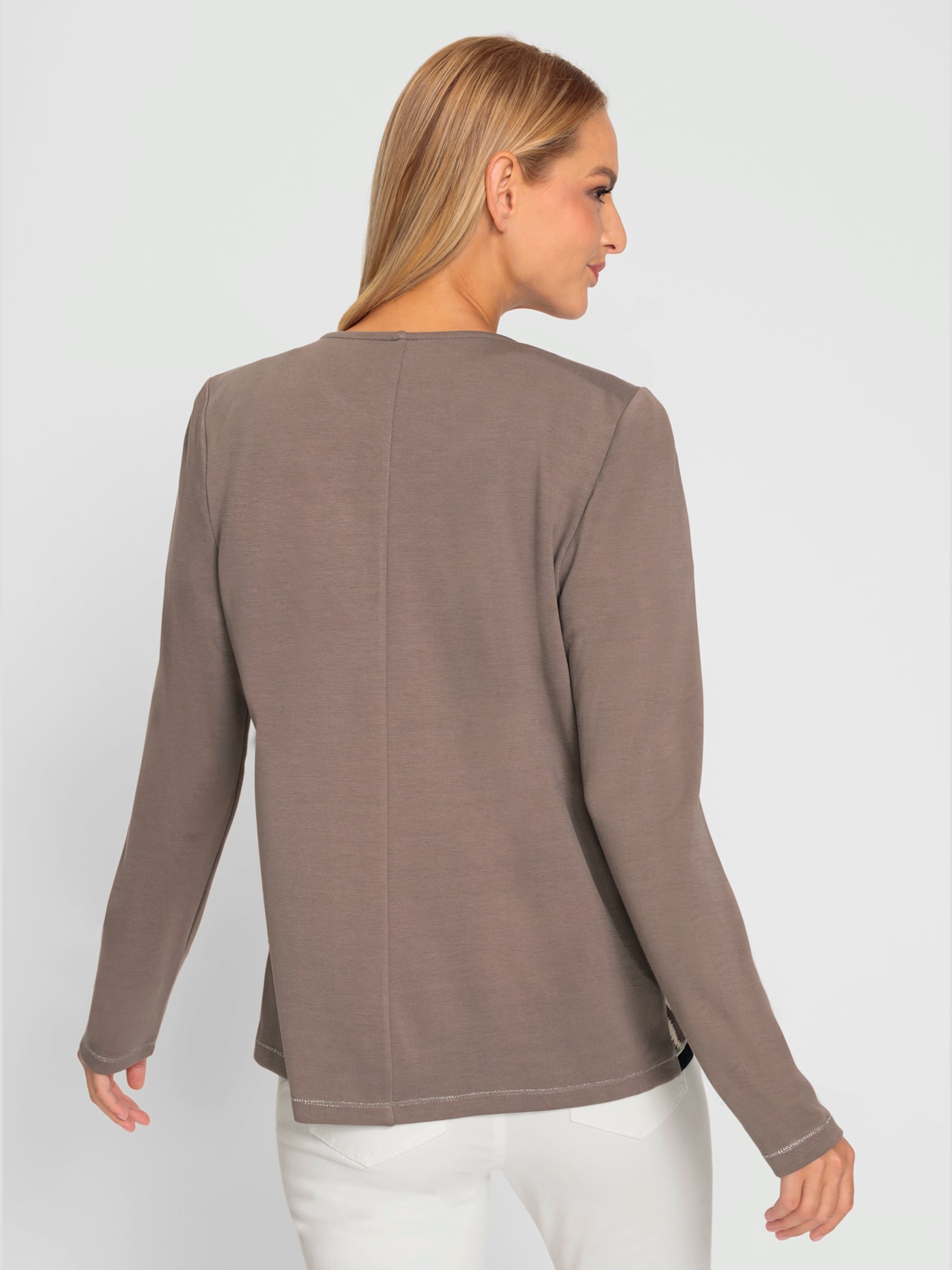 Veste légère imprimé patchwork