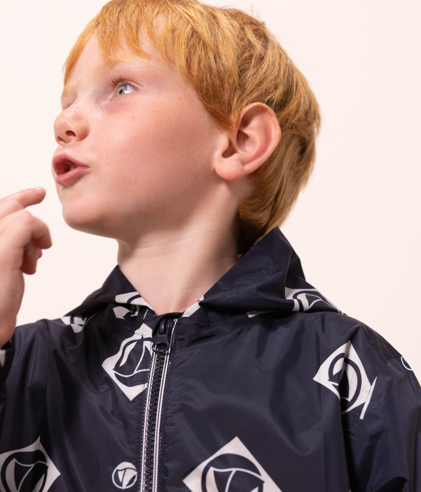 Coupe-vent, matière recyclée enfant fille/garçon