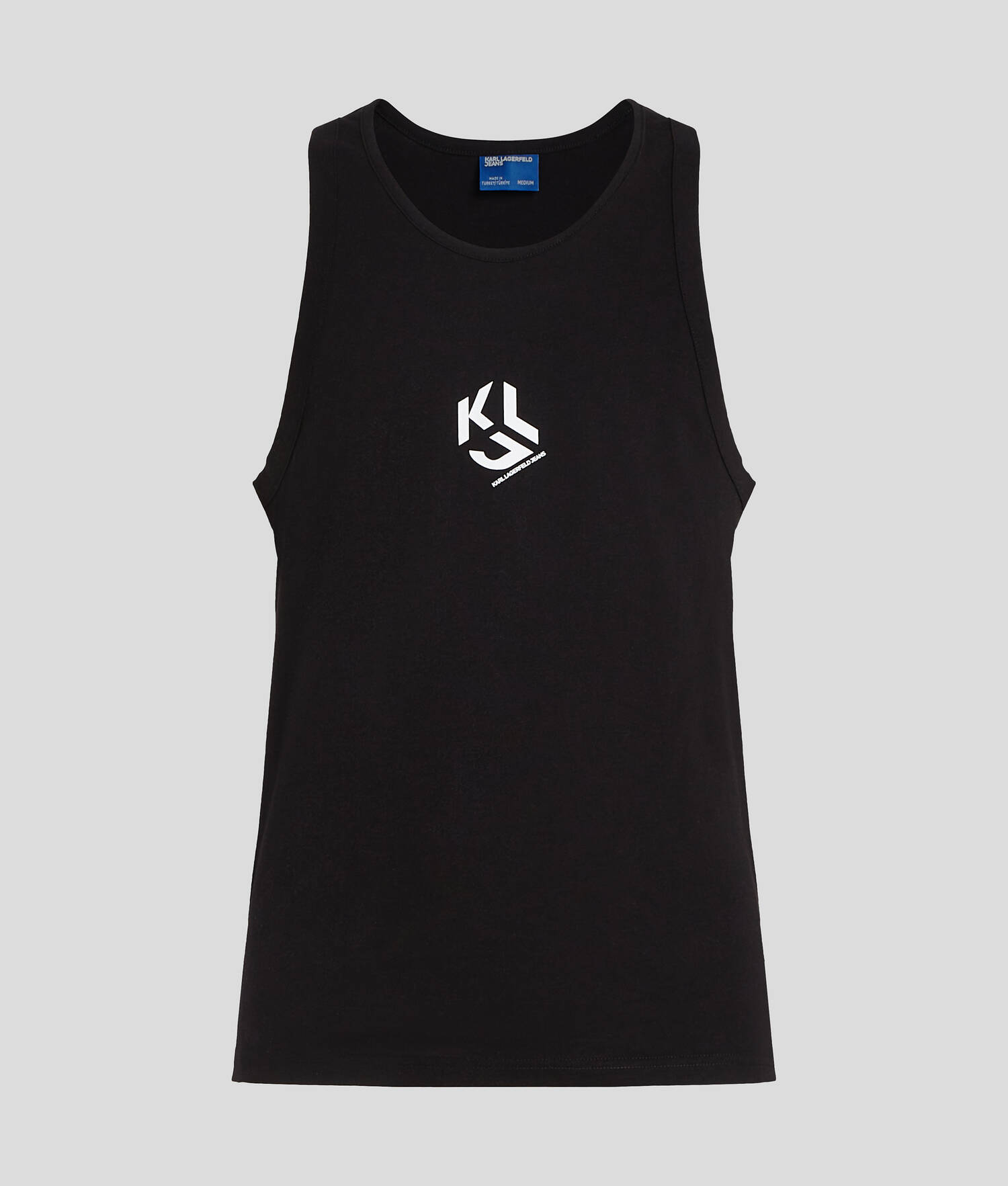DÉBARDEUR AVEC MONOGRAMME - Noir