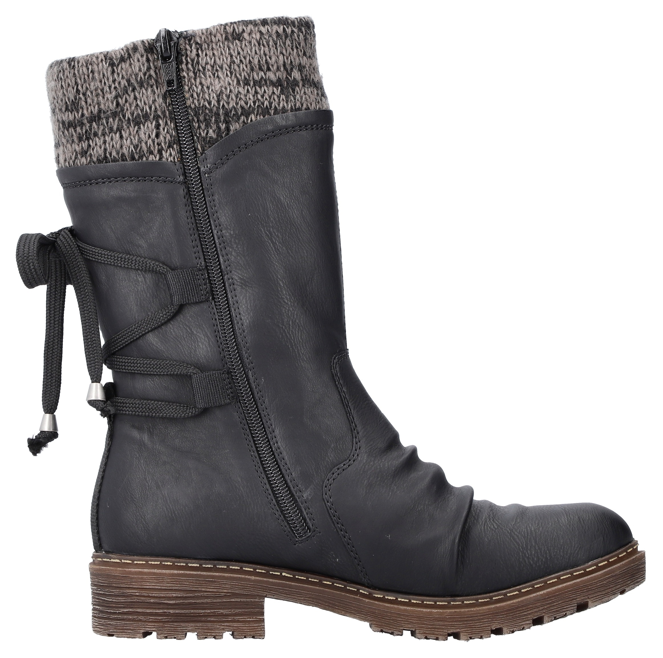 Rieker Winterstiefel  , Winterboots, Profilsohle, Warmfutter, mit Rieker-TEX