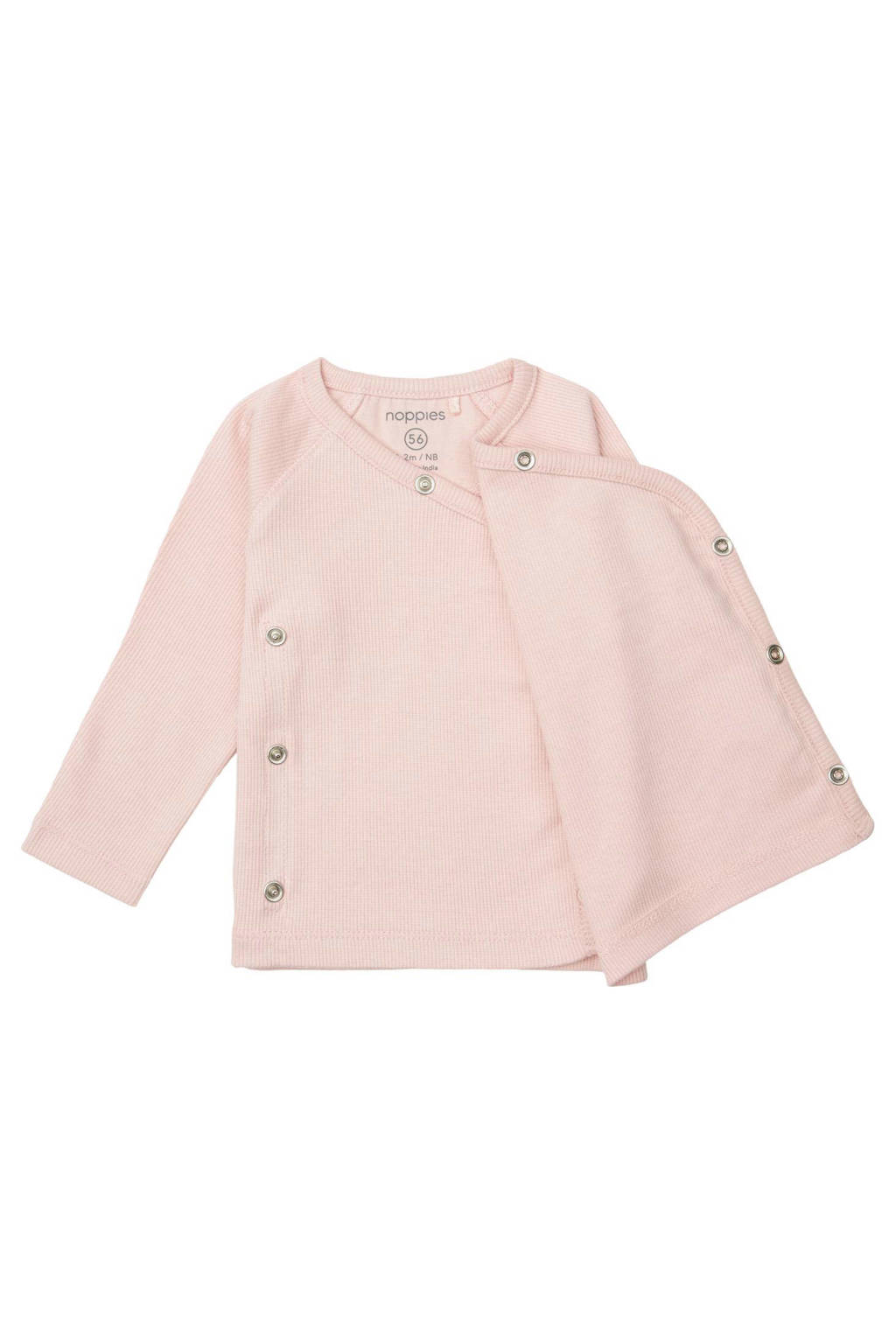 Noppies baby vest Nanyuki lichtroze