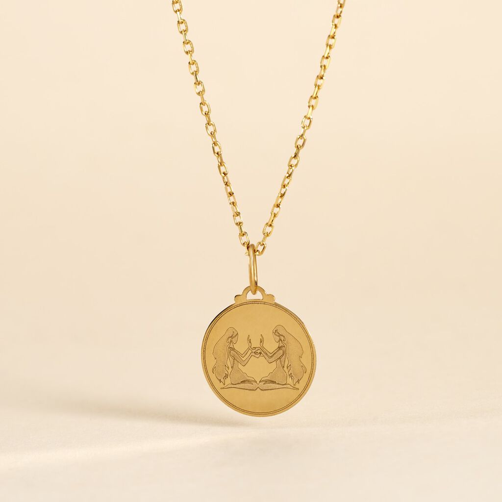 Pendentif Lamie Zodiaque Or Jaune