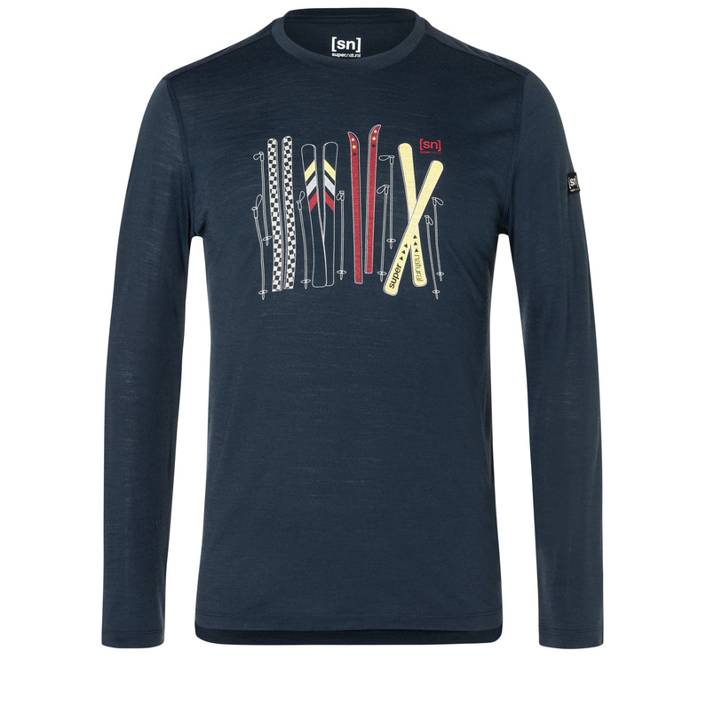 Super.Natural Herren Fourski Longsleeve
