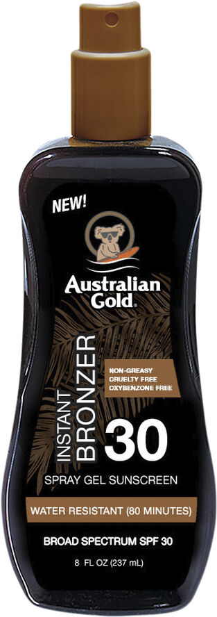 Australian Gold Instant Bronzer Spraygel SPF 30