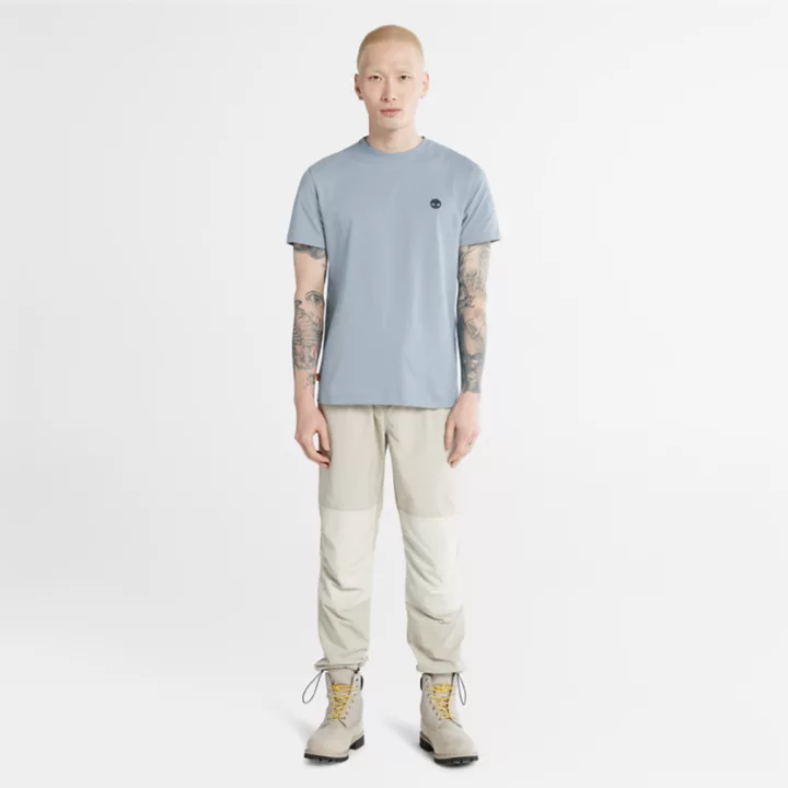 T-shirt Dunstan River pour homme en bleu clair