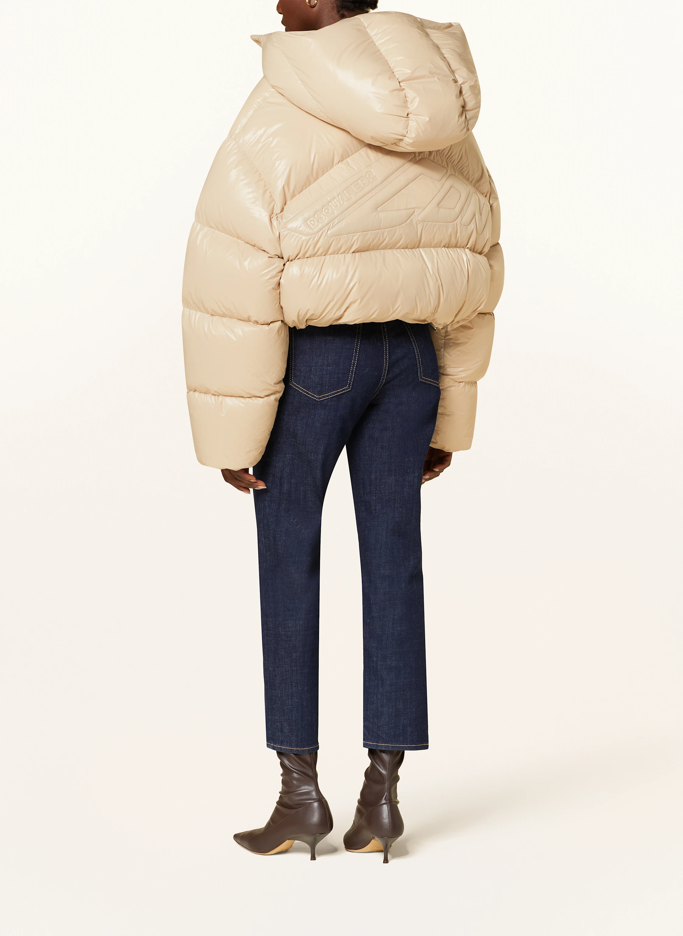 DSQUARED2 Cropped-Daunenjacke