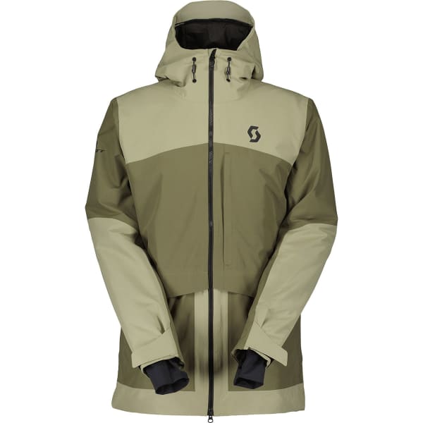 Veste de ski SCOTT ULTIMATE DRYO RIPSTOP M'S JACKET DUST GREY/DOUGLAS GREEN