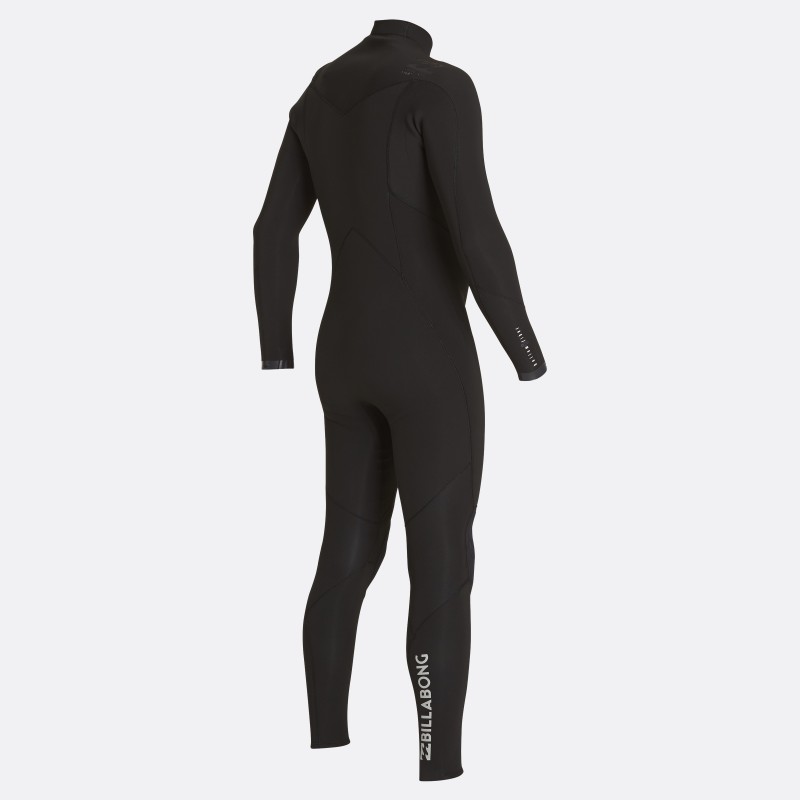 Combinaison Billabong Absolute 5/4mm FrontZip 2018 Black - The Corner Shop