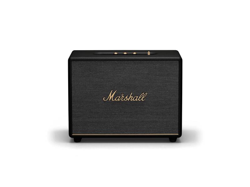 Marshall Bluetooth Speaker Woburn III Schwarz Der kraftvolle Lautsprecher mit überarbeitetem Klangerlebnis