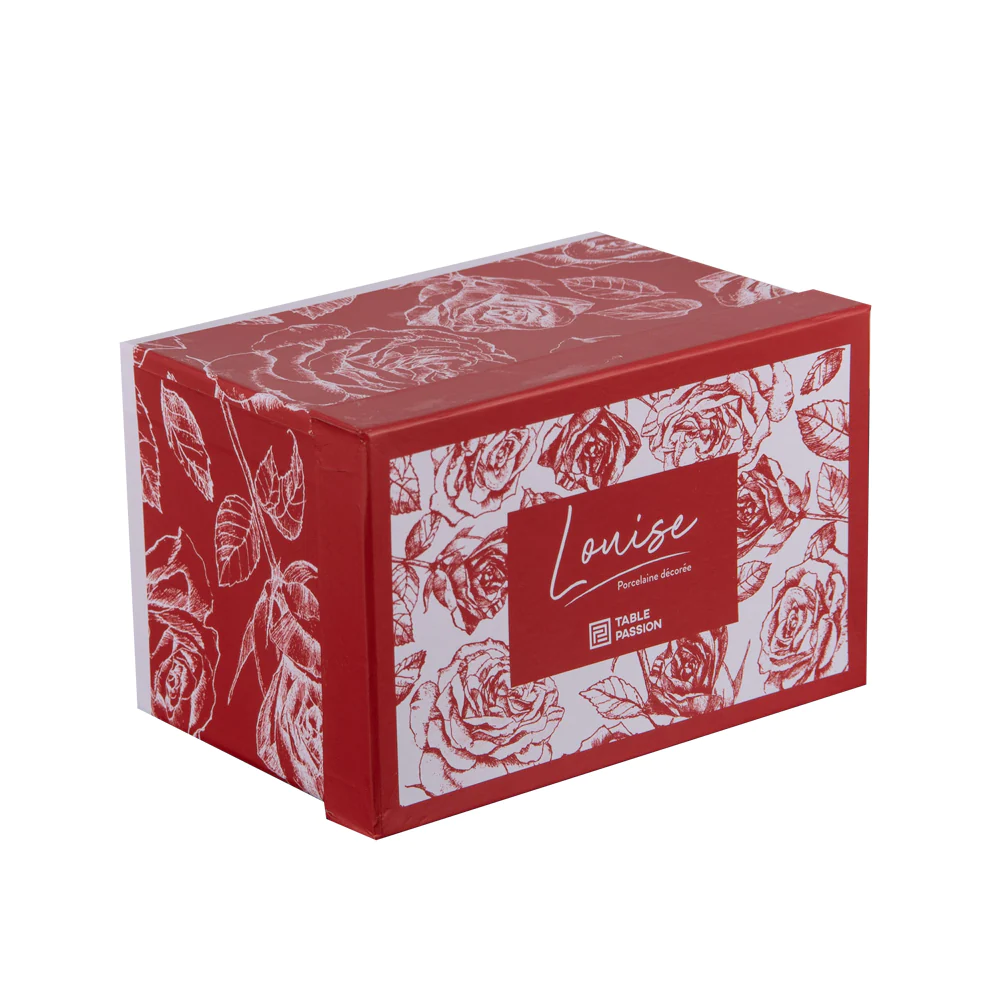 Coffret théière 0,7L avec filtre Louise Table passion
