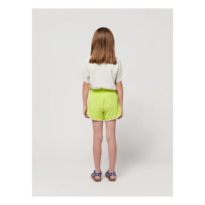 Bobo Choses Short Coton Bio Eponge | Vert anis