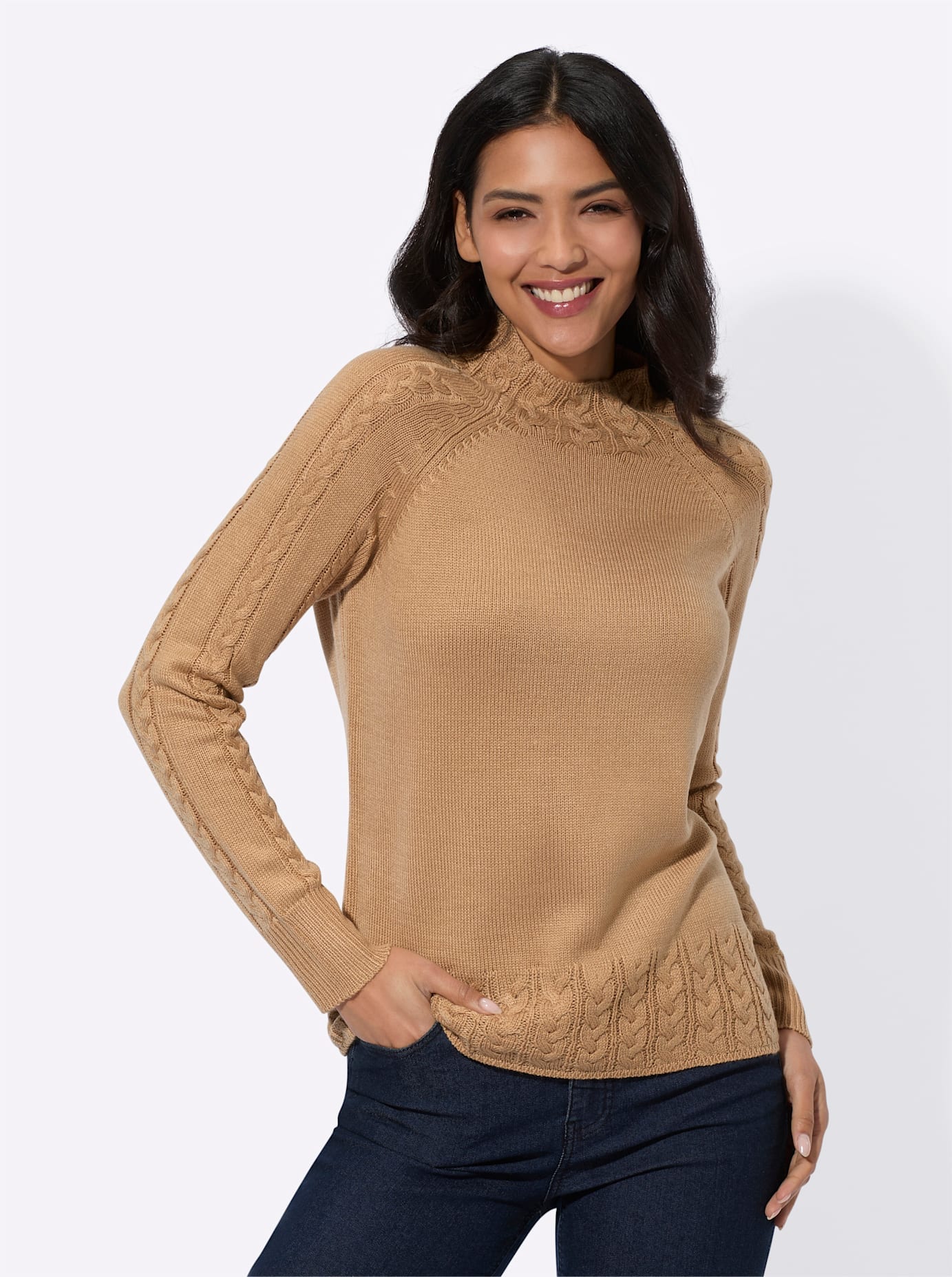 Classic Basics Stehkragenpullover »Stehkragen-Pullover«