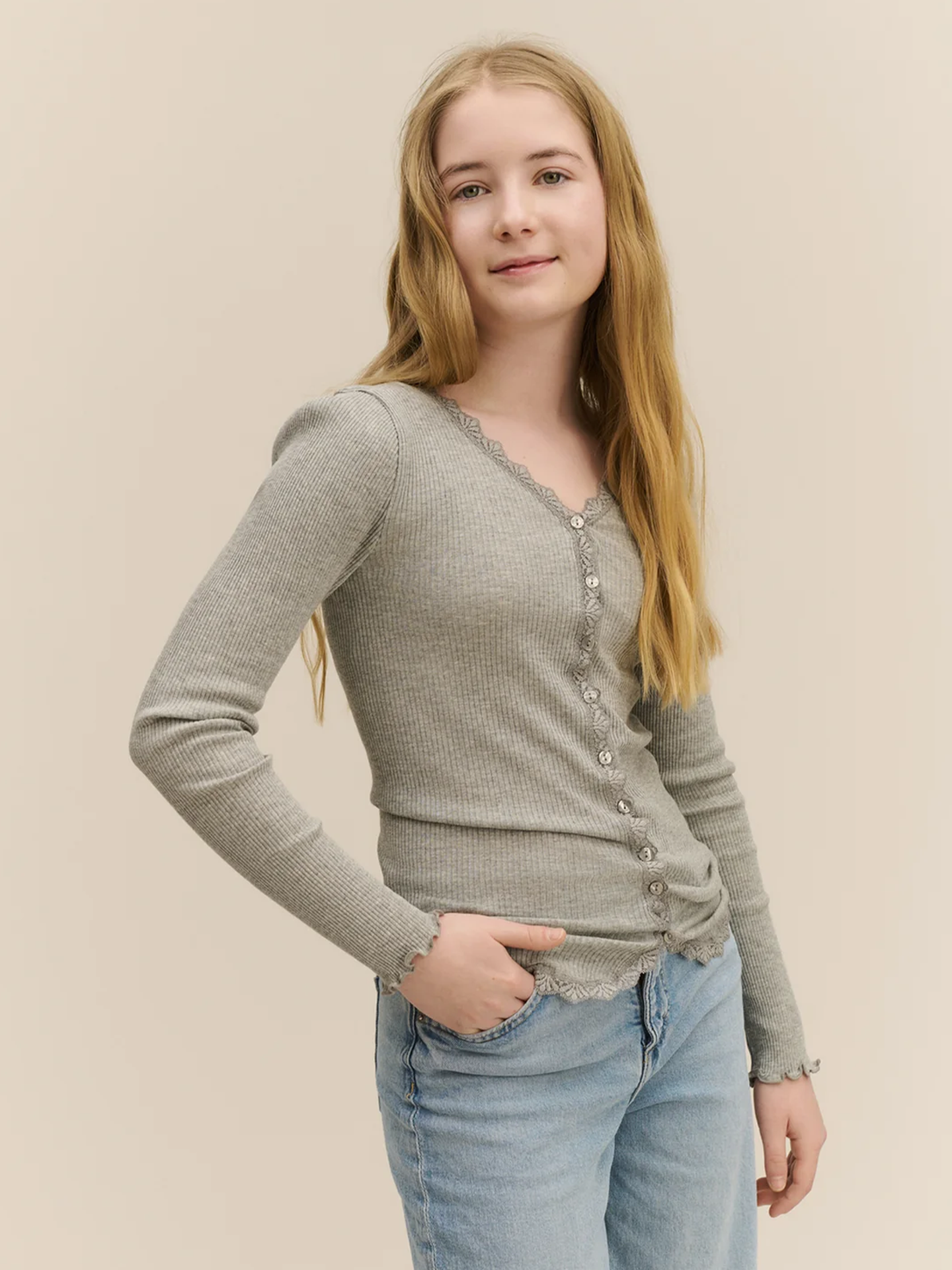 Balta Long Sleeve Regular Lace Cardigan