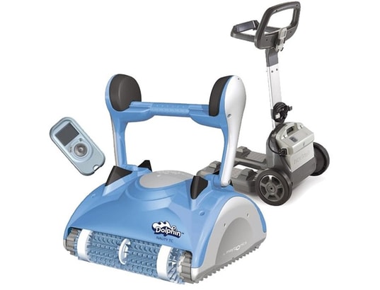 DOLPHIN - Robot piscine Robot electrique de piscine fond, parois et ligne d'eau avec...