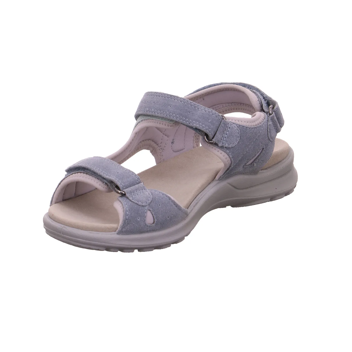 LEGERO Trekking-Sandalette Hellblau Leder