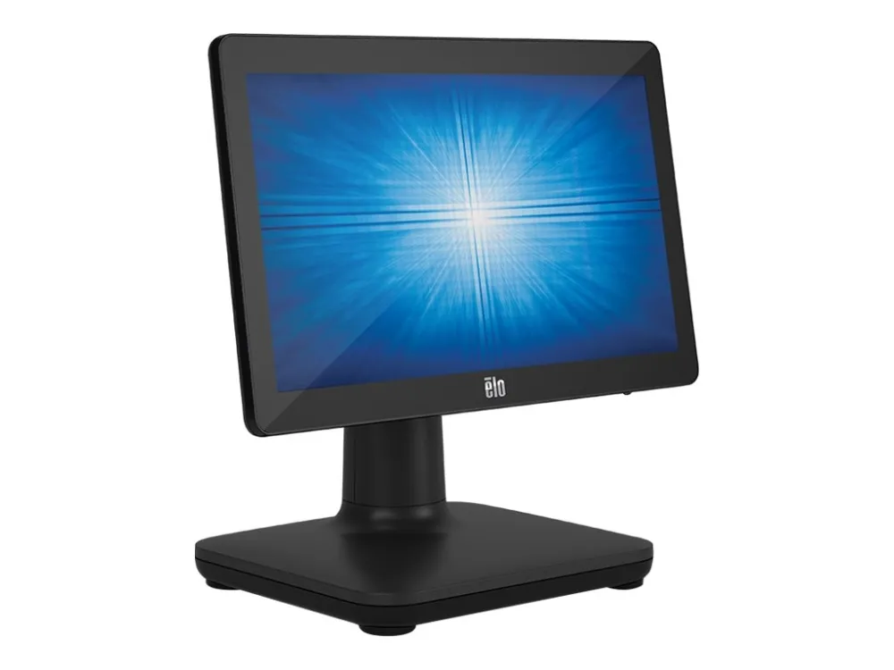 EloPOS System i2 - Alt-i-én - 1 x Celeron J4105 / op til 2.5 GHz - RAM 4 GB - SSD 128 GB - UHD Graphics 600 - Gigabit Ethernet WLAN: - 802.11a/b/g/n/ac, Bluetooth 5.0 - intet OS - skærm: LED 15.6