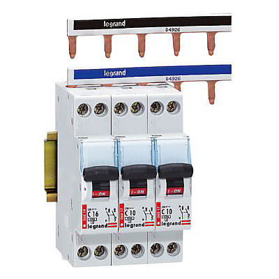 Peigne horizontal 13 modules réversibles Ph/N Legrand