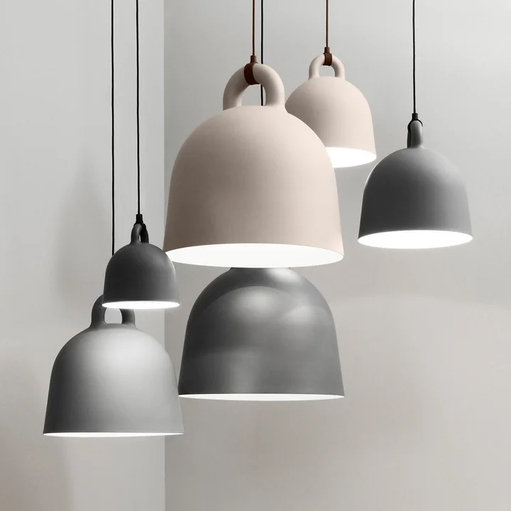 Normann Copenhagen - Bell Pendelleuchte medium, sand