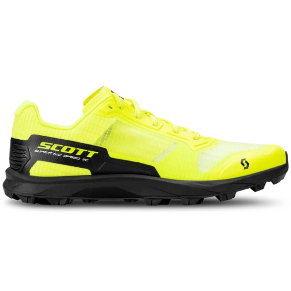Chaussure trail SCOTT SUPERTRAC SPEED RC BLACK/SAFETY YELLOW