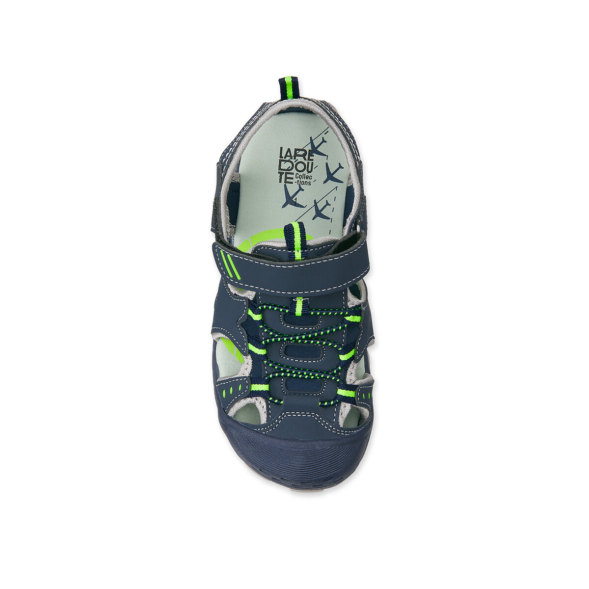 COLEÇÕES LA REDOUTE<br>Sandálias esportivas com velcro
