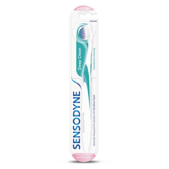 Sensodyne Deep Clean Extra Zachte Tandenborstel Gevoelige Tanden 1 stuk
