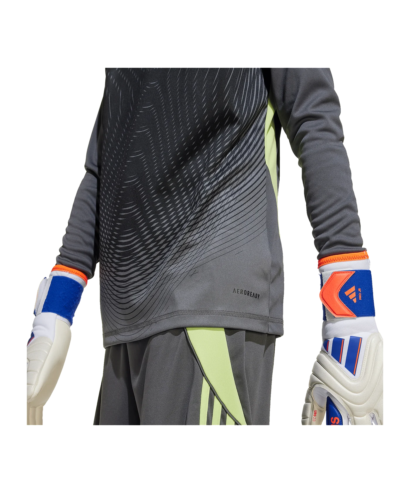 adidas Tiro 25 Competition Torwarttrikot Kids Grau