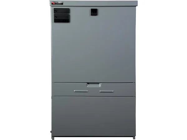 TRIARCA Kabelskab KSEÅ 3021094 leder skinnesystem 630A.Skab HxBxD: 700x462x198mmStål IP34D grå RAL 7037